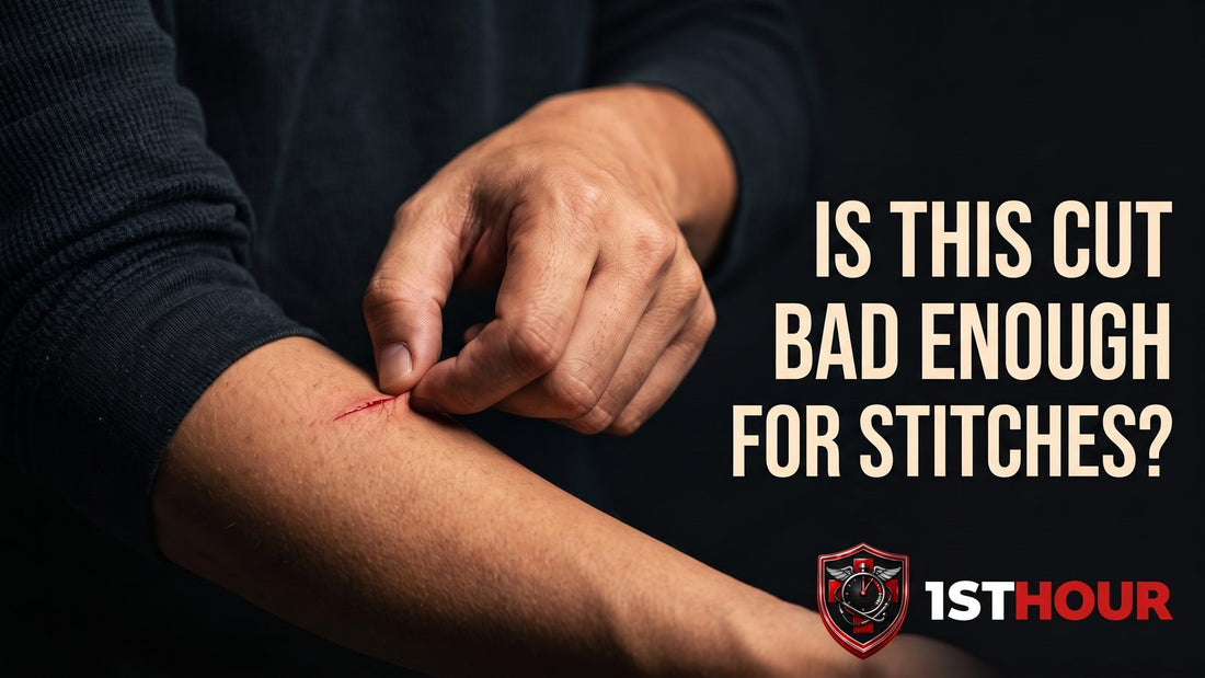 Does My Cut Need Stitches? How to Tell in the First Hour