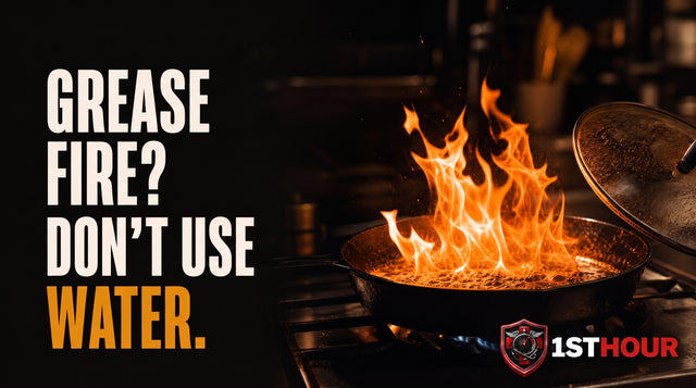 Grease Fire: What to Do and Never Do in the First 30 Seconds