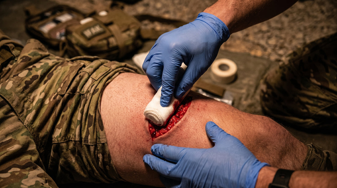 Wound Packing Technique: Stop Junctional Bleeding